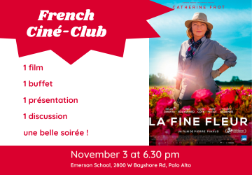 Ciné-Club: La Fine Fleur/ The Rose Maker