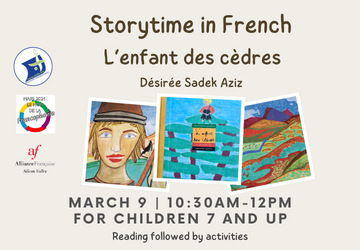 Storytime in French: L'enfant des cèdres