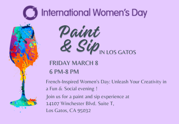 Paint and Sip in Los Gatos