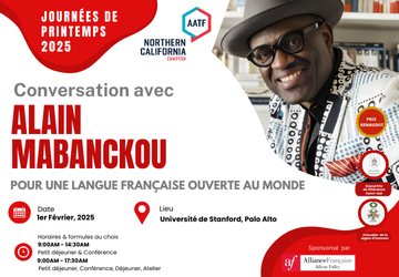 Alain Mabanckou - Journée de Printemps AATF