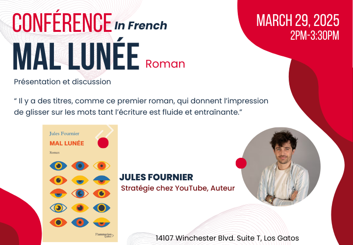 Talk: Mal Lunée, roman by Jules Fournier (in French)