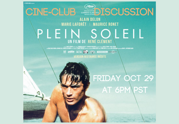 Ciné-Club Conversation : Plein Soleil